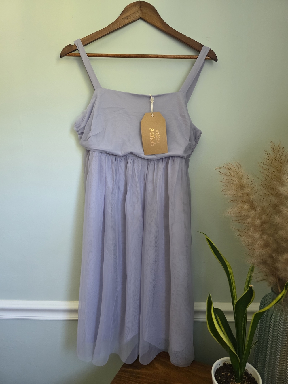 Lavender Tulle Dress
